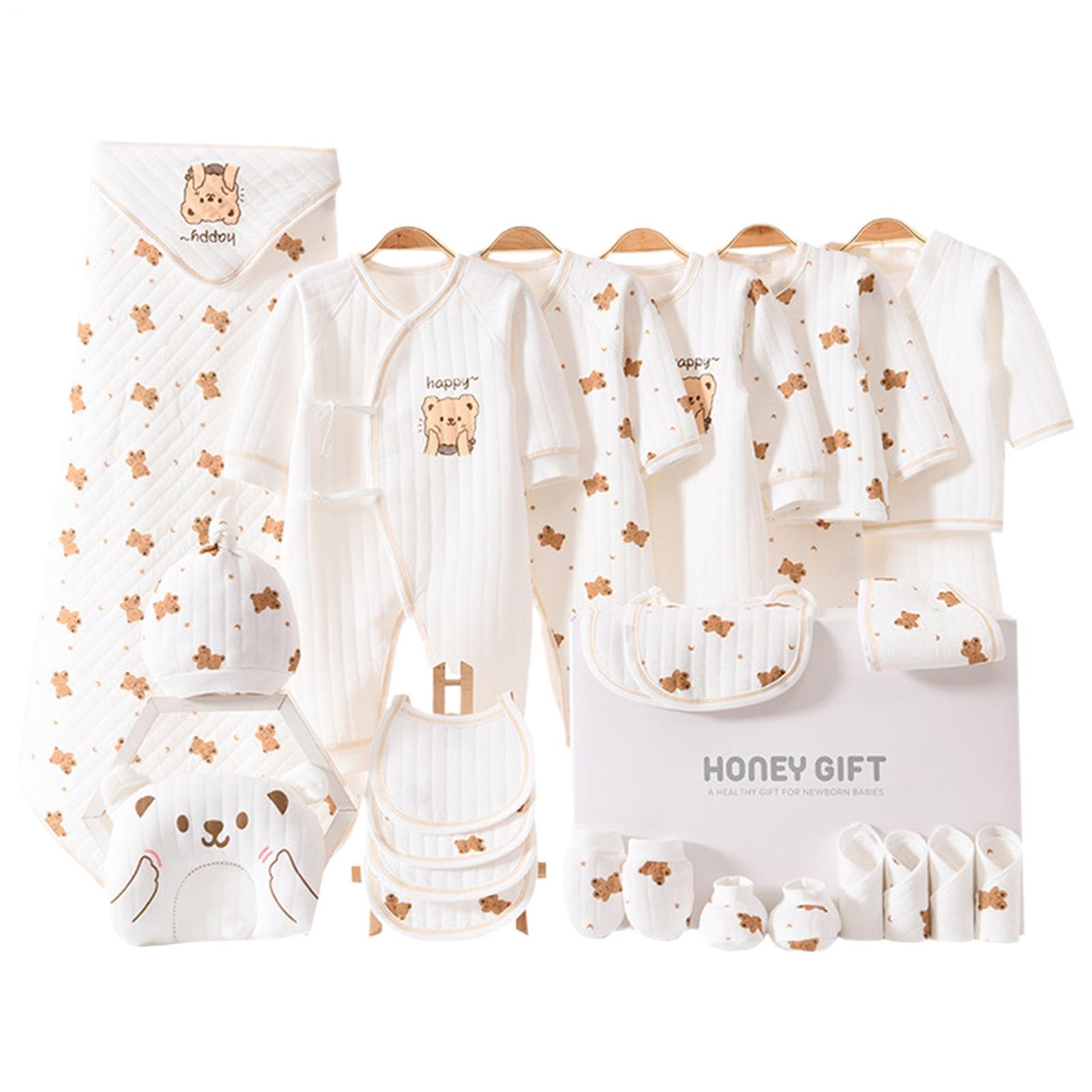 Kinderbekleidungs-Set Aus Weicher Baumwolle Niedliche Kleidung aus | Weiche Und Angenehm Atmungsaktive Kinderbekleidung für Unisex für zu Hause Babyparty Mama Geburtstag Fotog