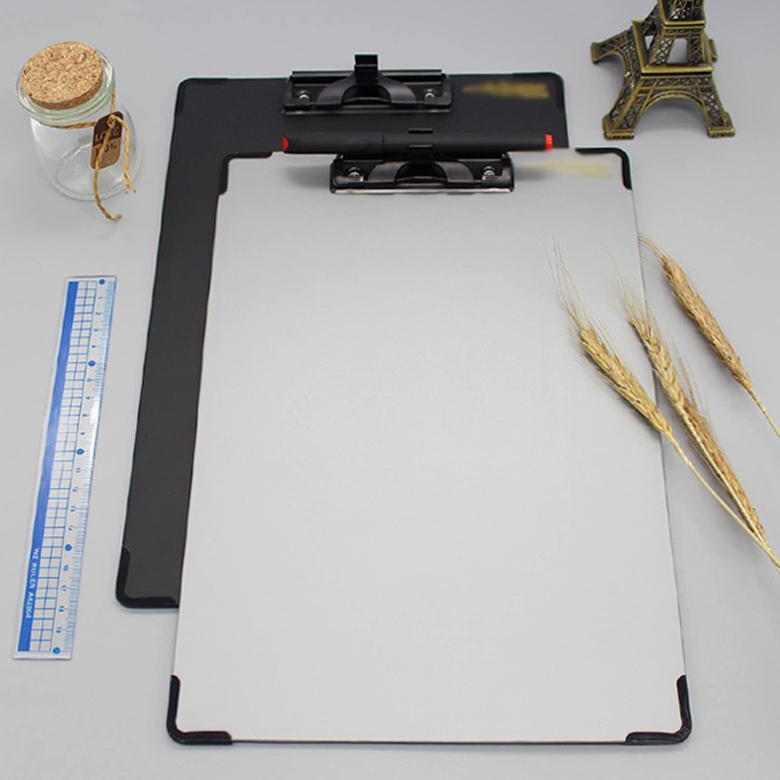 Carpeta 10 Packs Follla di classificazione dei dati per Appunti di alta gamma con slot a penna A4 e lettera Binder Scheda di scrittura in plastica per scuola, ufficio, affari Carpeta expandible