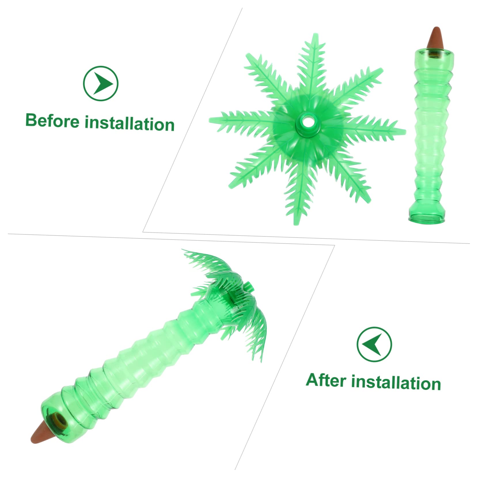 HEMOTON 2 Set Irrigatore per Fiori Pigro Grandi Bulbi di Irrigazione di Irrigazione Automatica per Esterni Piantatrice Auto-Irrigante Bulbo di Irrigazione Globi di 2 Pezzi*2