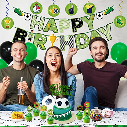 Party Propz Football Theme Birthday Decoration - 43Pcs Happy Birthday Decoration Items for Boy | Soccer Theme Birthday Decoration Items | Football Balloons for Decoration | Kids Birthday Decorations 7 61S6RG4kKyL
