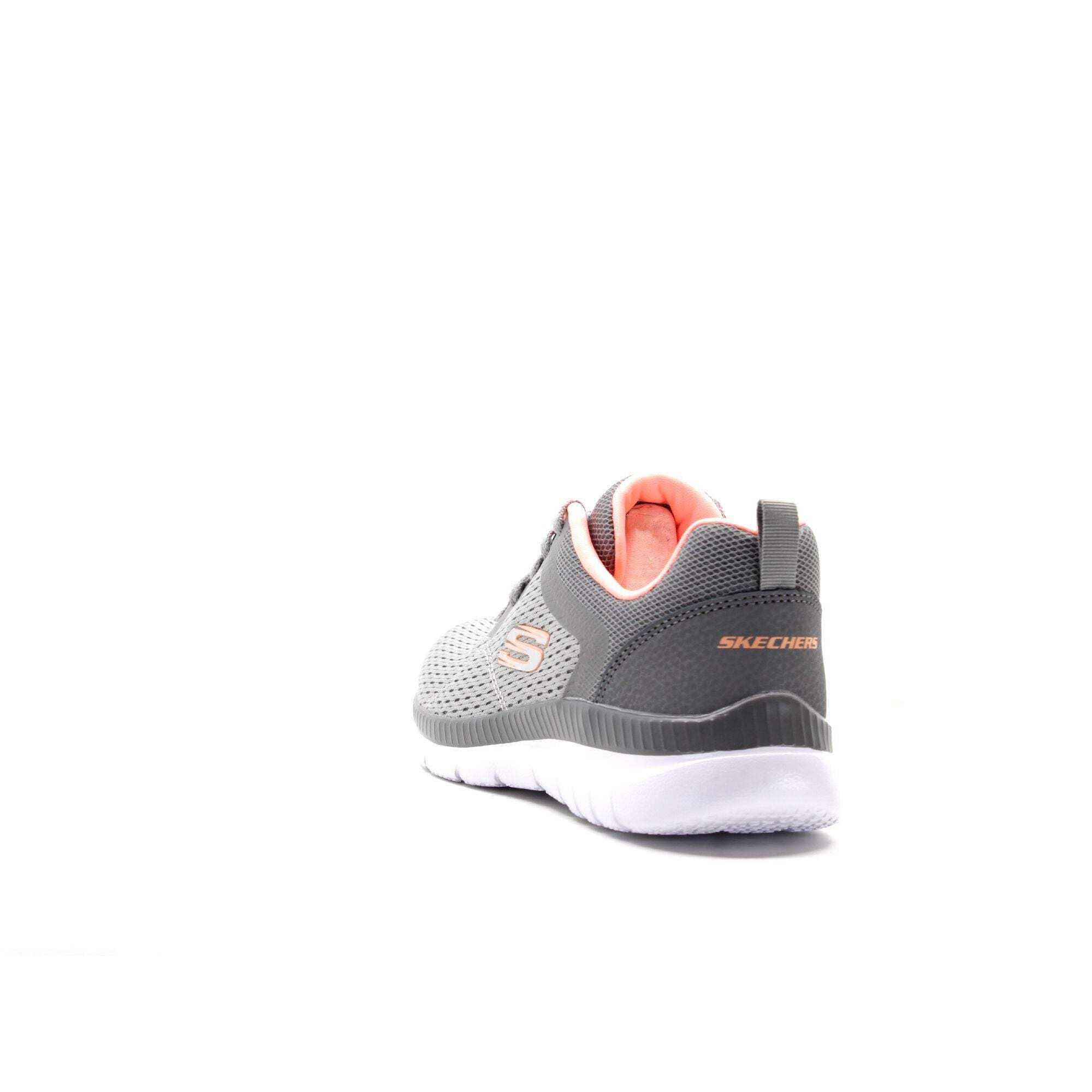 Skechers Sneakers Donna Quick Path 12607/GYCL, Scarpe Sportive Casual, Colore Grigio EU 37