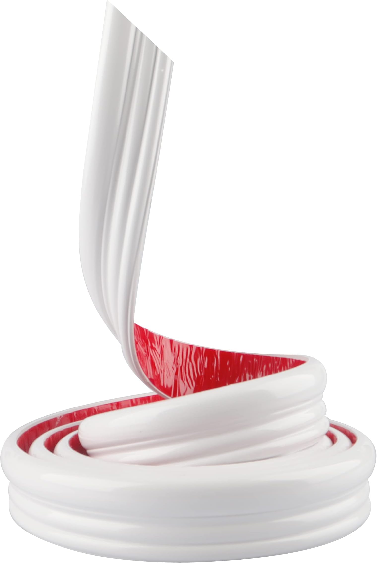 Waterproof Peel and Stick Molding - Flexible Molding Trim (9.8ft Long x 1.96” Wide x .5” Thick) - Wall Trim for Home Decor - Crown Molding or Ceiling Molding - Home Decorative Border for Home