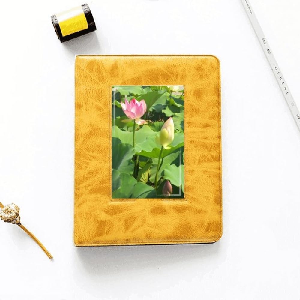 no/no Lotus Bud Summer Art Deco Fashion Photo Album Family Wedding Picture 4x6