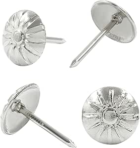 Rustark 250Pcs 5/8'' [16×20mm] Antique Upholstery Decorative