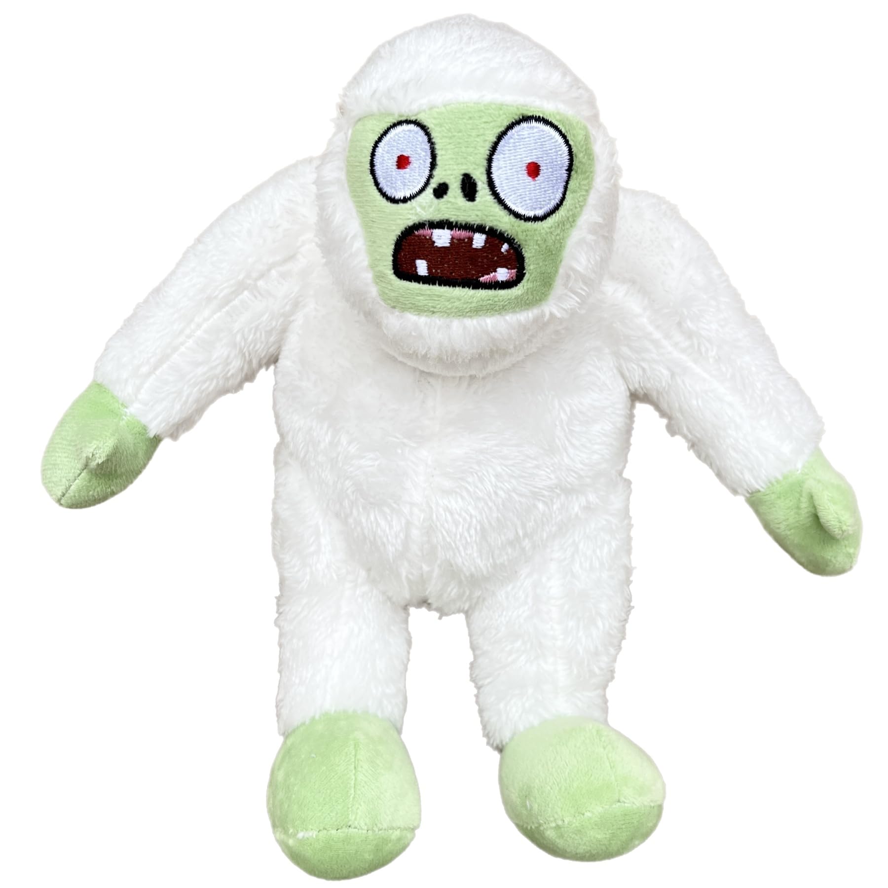 Dyharnsty Plants vs Zombies Plush Toys Yeti Zombie Soft Figure Doll, Gifts for Kids Birthday,Halloween and Christmas