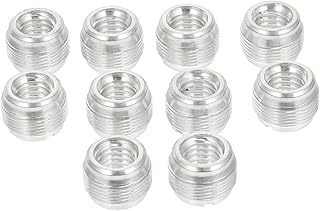 ERINGOGO 10 Peças Porca De Captação Adaptador De Suporte De Microfone Adaptador De Montagem De Suporte De Microfone Suporte De Metal Porca De Suporte De Microfone Liga De Microfone Suporte