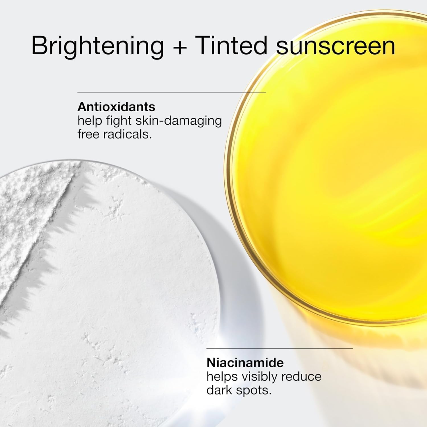 Clinique UV Solutions rozjaśniający + przyciemniany krem przeciwsłoneczny do twarzy SPF 50 | mineralny krem przeciwsłoneczny z niacynamidem i tlenkiem cynku, 40 ml