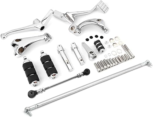 Miniatura 3 de XMT-MOTO clavijas de control delantero varillajes para Harley Sportster 1200 883 XL hierro 2004-2013