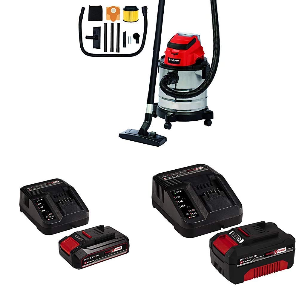 Buy Einhell TCVC 18/20 Li SSolo Power XChange Cordless Wet And Dry