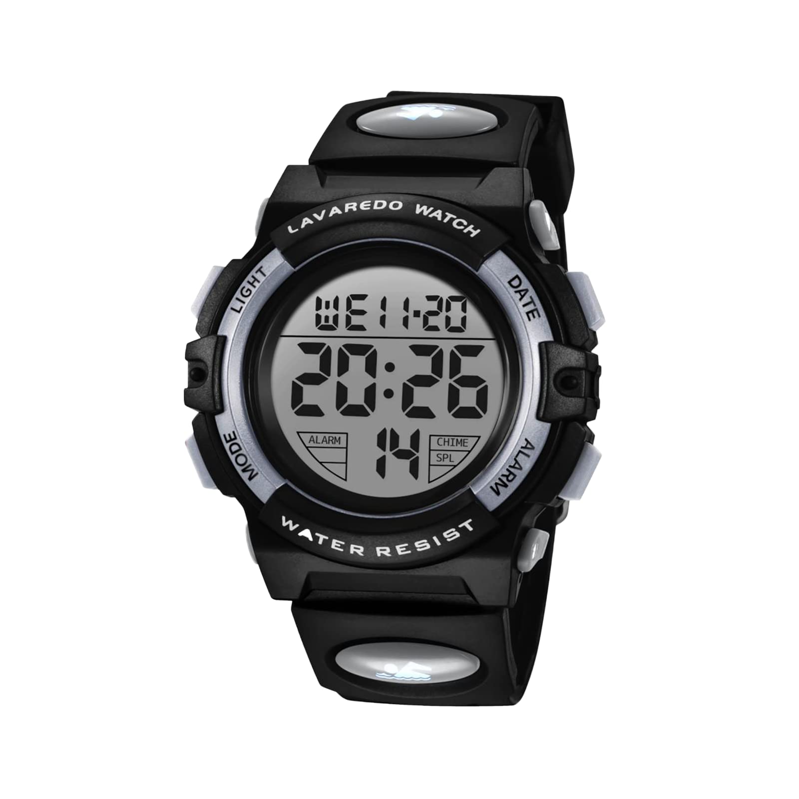 Kids Watch,Boys Watch for 3-15 Year Old Boys,Digital Sport Outdoor Multifunctional Chronograph LED 50 M Waterproof Alarm Calendar Analog Watch for Children with Silicone Band,Kids Gift