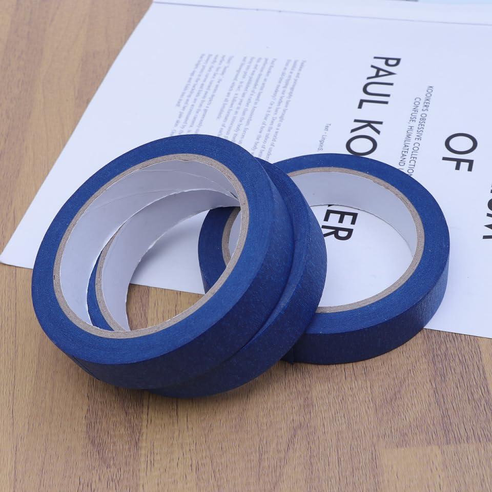 Image of Healifty Color Separation Marking Tape 3.74X3.74 Inch Uv Resistant Masking Tape for Painting Labeling Coding Indoor and Outdoor Use