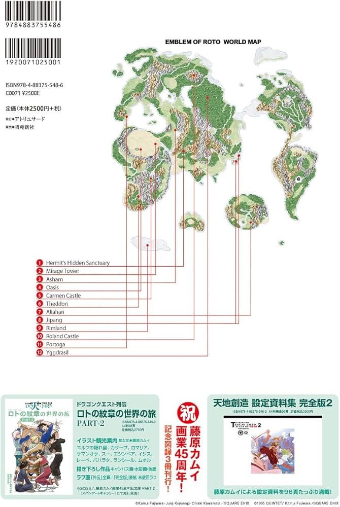 ドラゴンクエスト列伝 ロトの紋章の世界の旅 PART-1 (TH ART SERIES