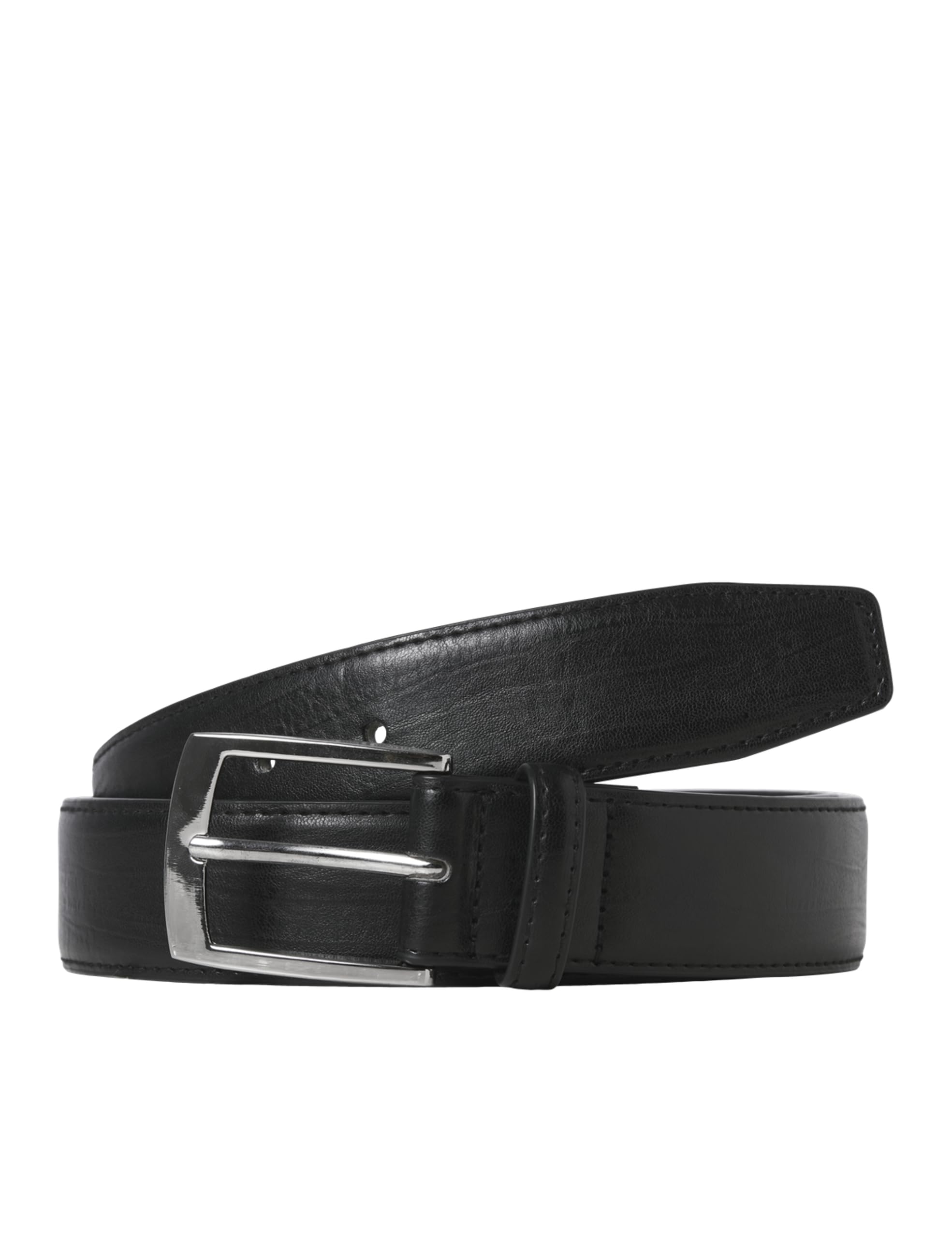Jack And Jones Men's Markus Faux Leather Belt - Black - 90