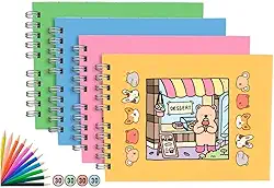 Caderno de Pintar Antiestresse 50 Folhas Livro De Pintura Desenhos Para Colorir Com Animais Fofinhos E Ilustrações Divertidas, Livro de Colorir Antiestresse para Adultos – Desenhos Fofos e Ilustrações Divertidas para Relaxar, Terapia de Colorir, Passatempo Criativo e Alívio do Estresse