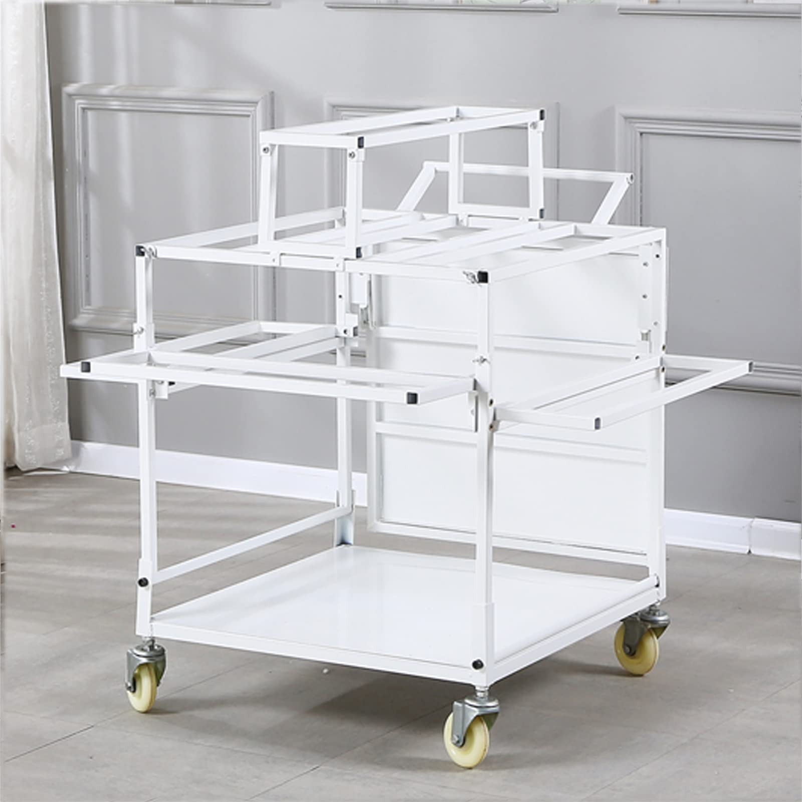 Amazon.com : Flower Display Stand Cart with 18 Pieces Bucket