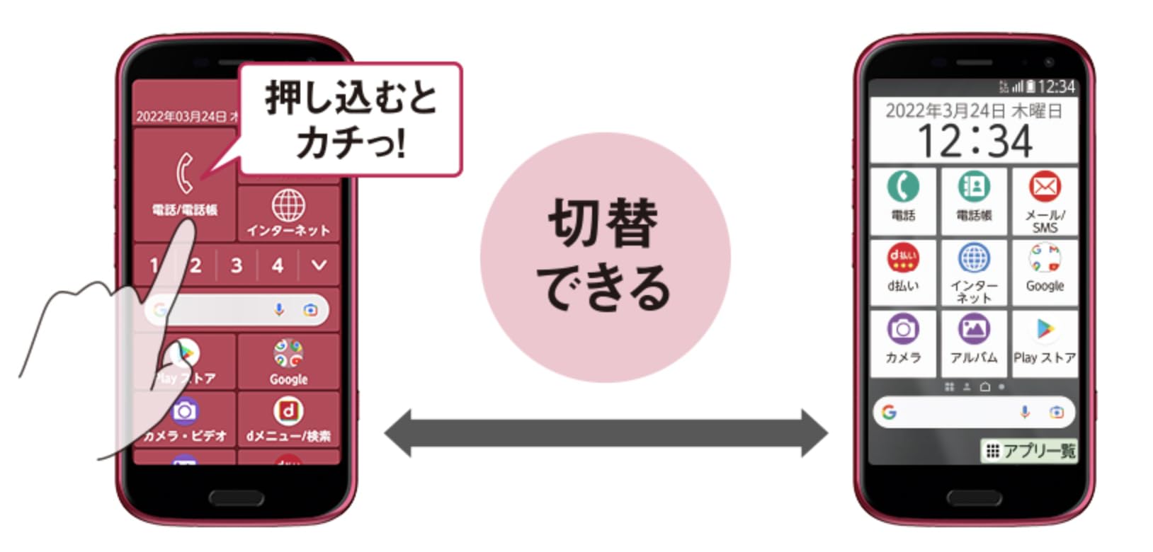 Amazon | 【整備済み品】FCNT らくらくスマートフォン F-52B キャリア