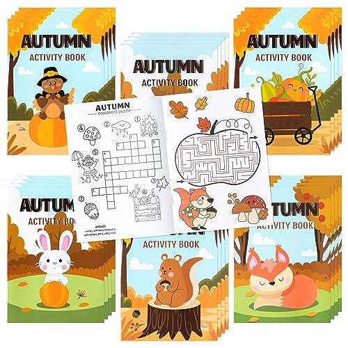 24 PCS Autumn Activity Books for Kids - image 1