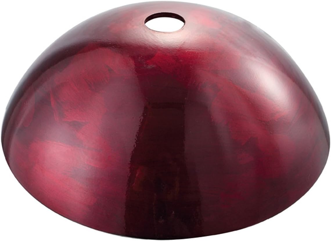 Kraus Irruption Red Glass Vessel Bathroom Sink with PU-MR Chrome