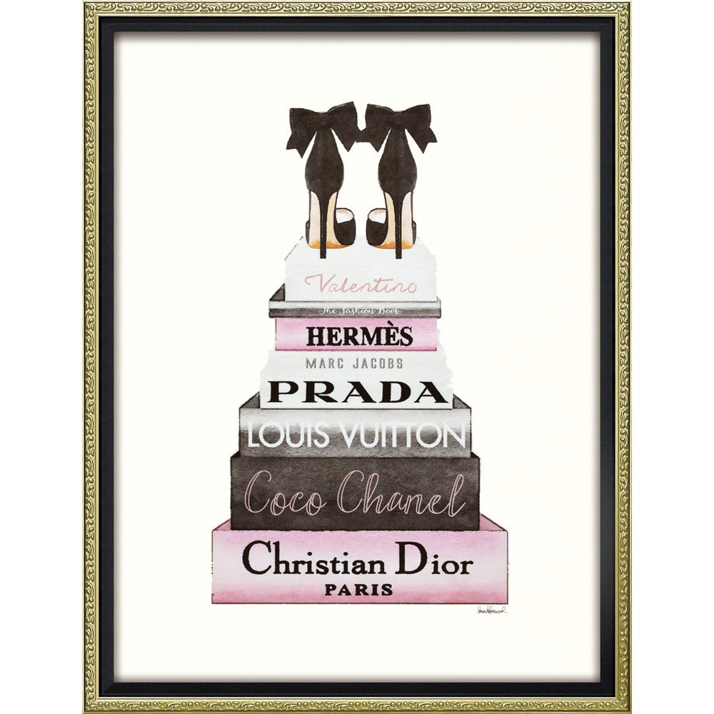 Amazon.co.jp: 絵画 ブランド キャンバスアート「ピンク ブック