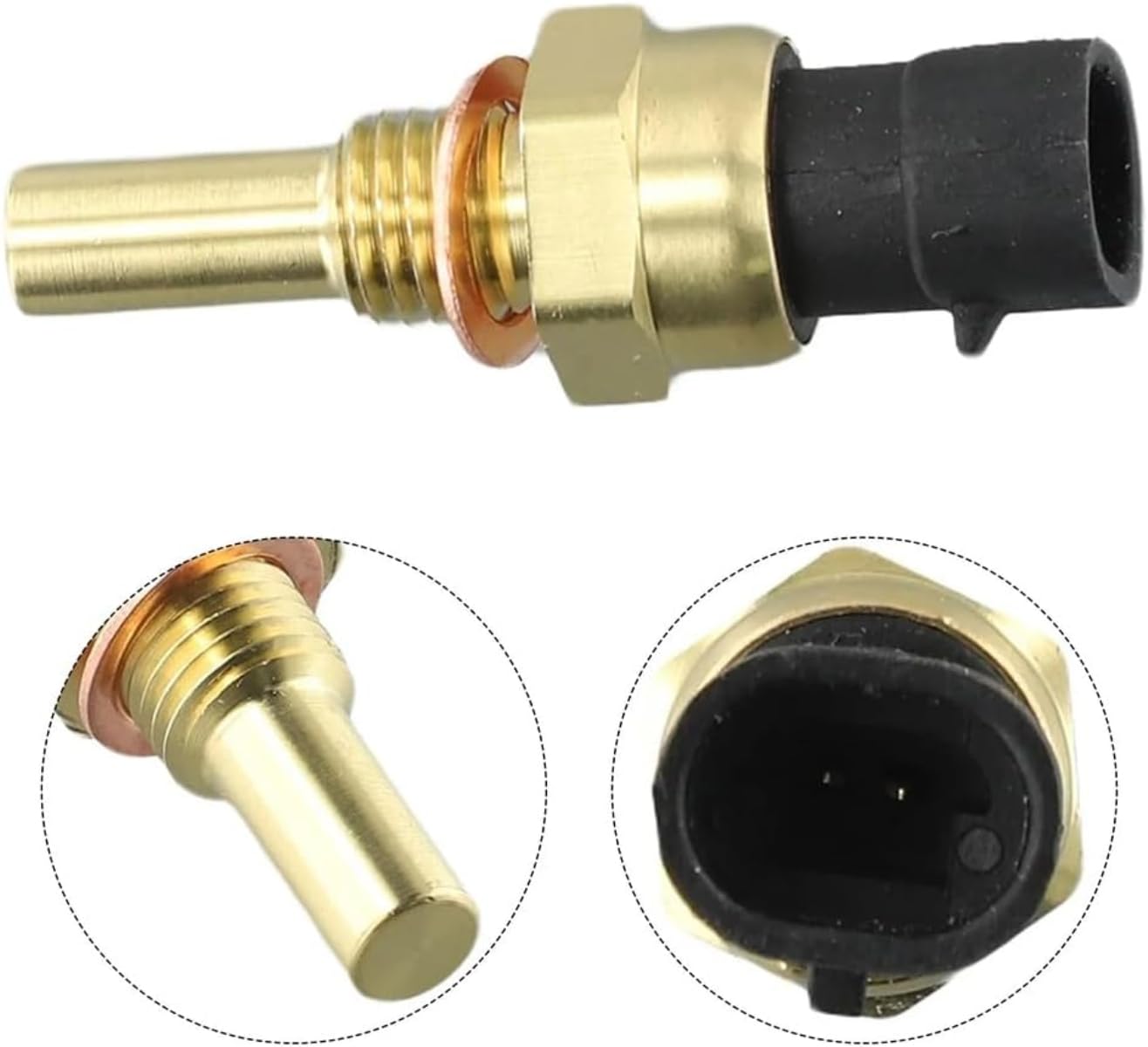 Sensor de Temperatura del Agua del automóvil, Sensor del Motor, Sensor de Temperatura del refrigerante para Chevrolet 15369305 2134333 213-4514 12608814
