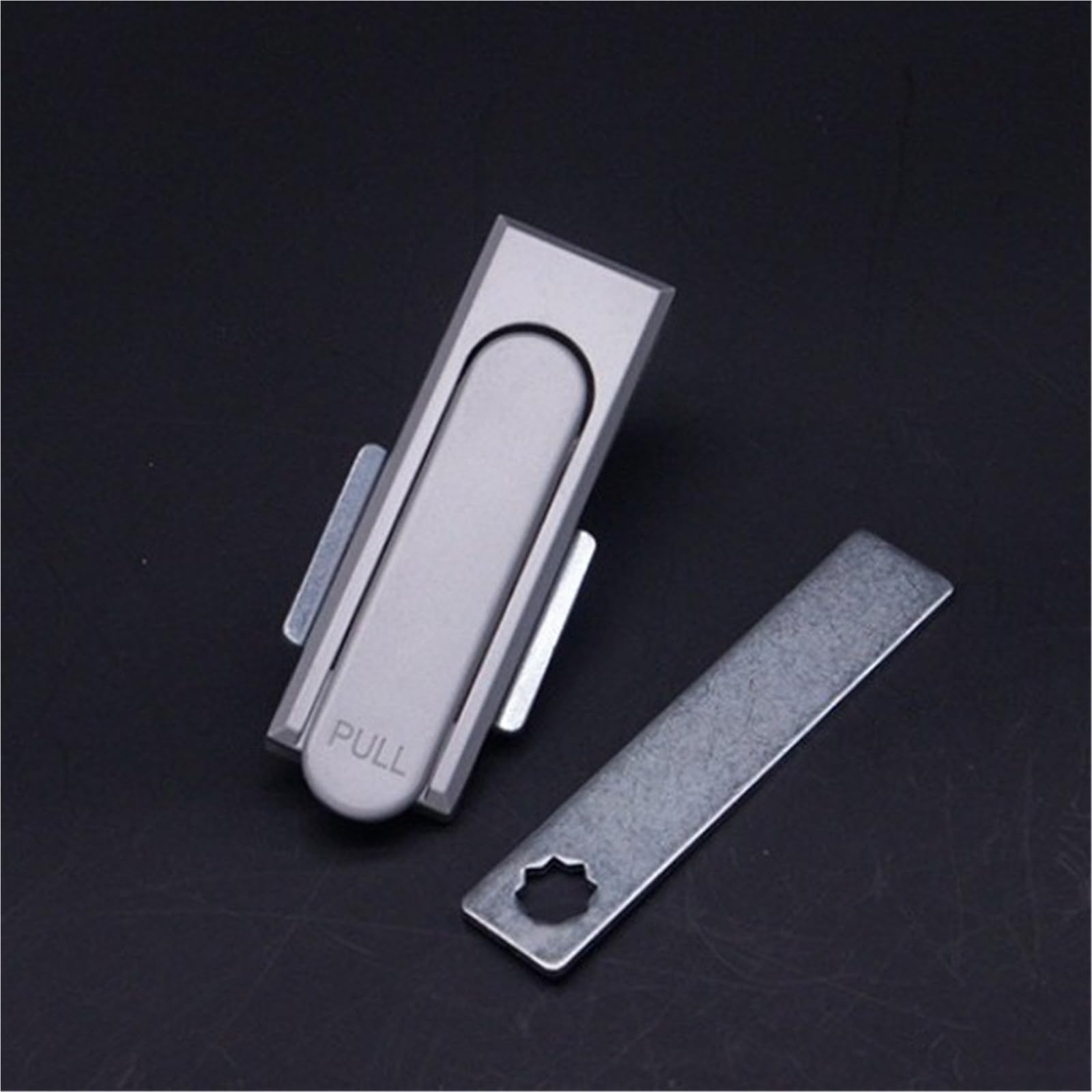 Boîte de distribution MS717 serrure plate en alliage de zinc robuste mat