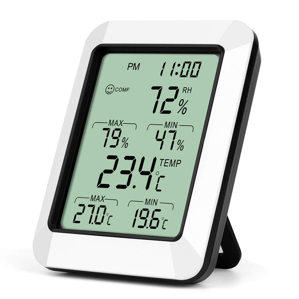 Goudan New electronic ermo-hygrometer digital display ermo-hygrometer living room office ermo-hygrometer RZ820