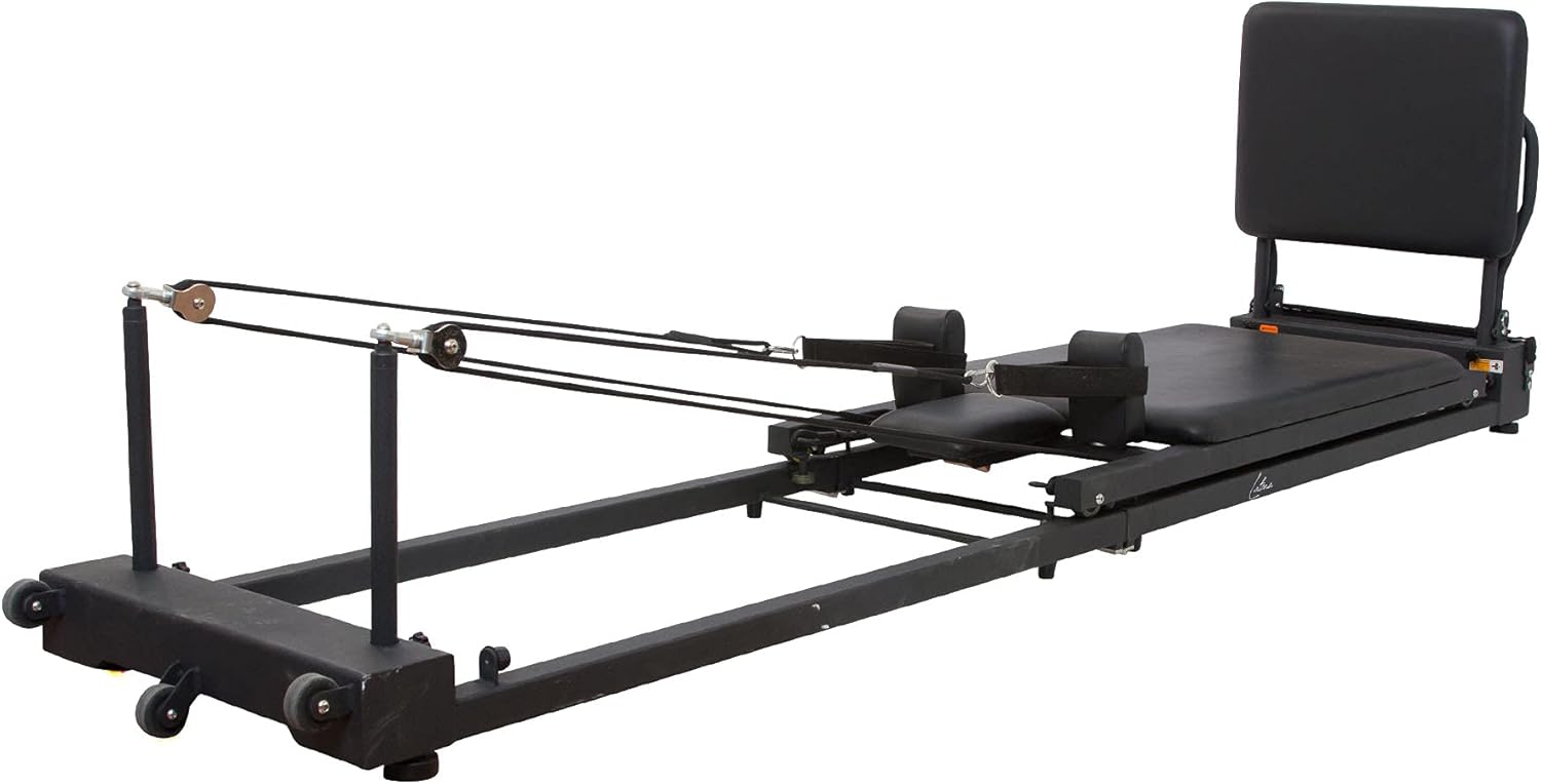 Latona® Foldable Pilates Reformer Machine Fold Up Bed for Beginners