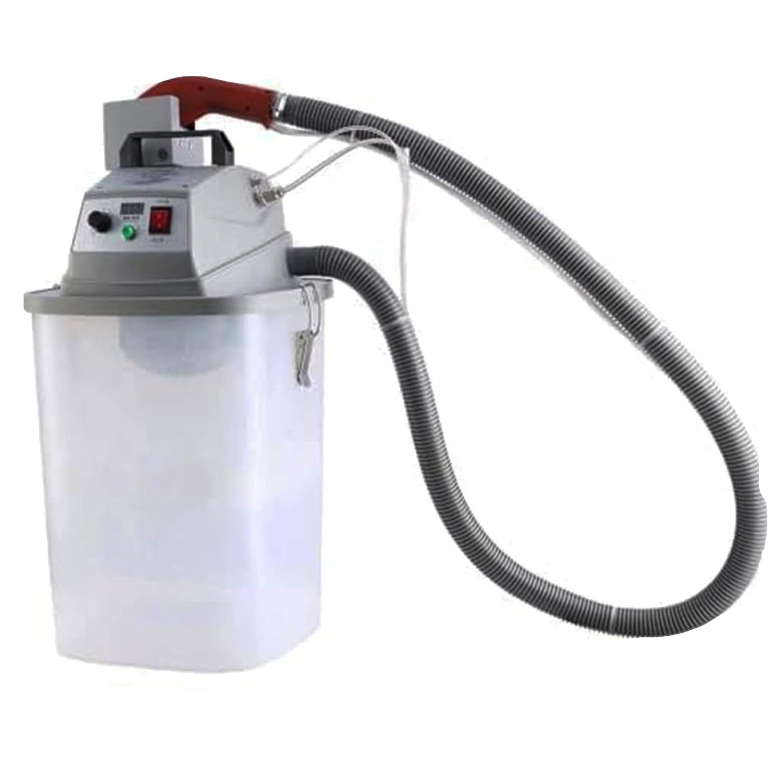 JXYQ Automatic Thread Cutter with Catcher Bin, Brushless Motor Low Noise Thread Trimmer Snips, Stepless Speed for Sewing