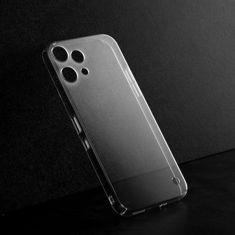 Image of DIZORO Compatible with Nothing 3A Lite 5G Back Cover Case Clear,[ Anti Yellow ][Military Grade Protection] Hard PC Back Cover Transparent