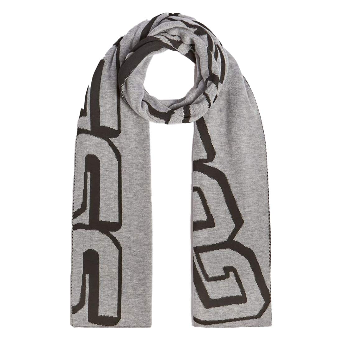Guess Bufanda de hombre gris y negro M0BZ66Z2PQ0-SHGY