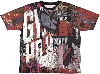 [Official] Cospa Chainsawman Double-Sided Full Graphic T-shirt (L Size)