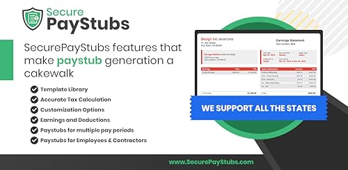 US Paycheck Paystub Generator