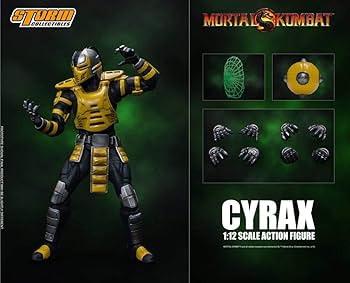 Storm Collectibles CYRAXモータルコンバット サイラックス モータルコンバット 1/12 アクションフィギュア サイラックス
