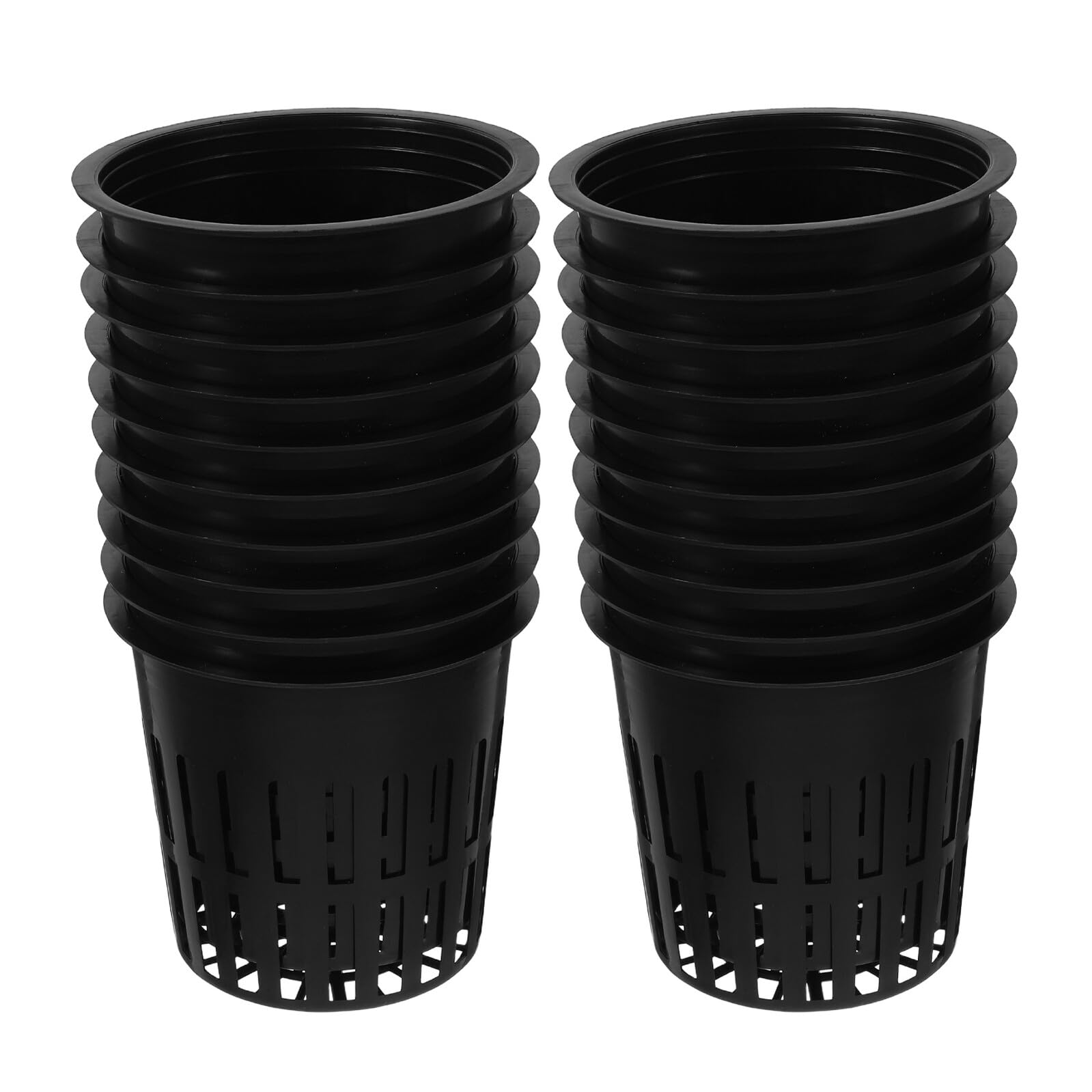 Pots hydroponiques transparents pour stopper le pourrissement des racines