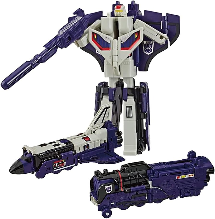 Juguetes Transformers: La Versión Morada De Los Juguetes Móviles del Gran Tren, Robots De Juguete Transformers, Juguetes For Niños A Partir De 8 Años.El Juguete Mide 6.2 Pulgadas De Alto.