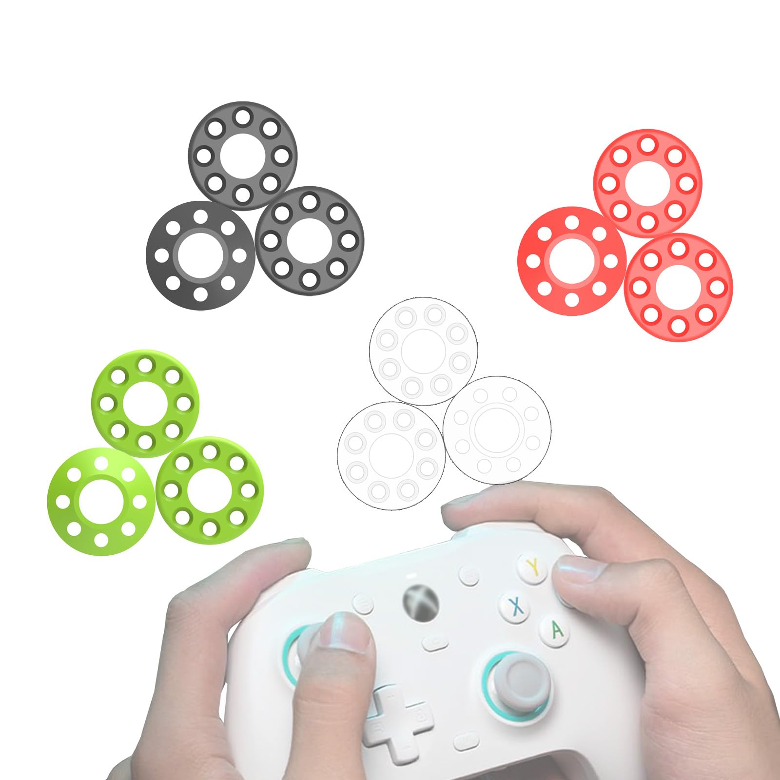 Precision Rings Compatible with PS5 PS5 Pro PS4 Xbox Xbox Series X S Xbox One Xbox360 Swicth Pro