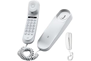 Corded Phone for Home and Office: Clear Calls with HD Call IC Chip