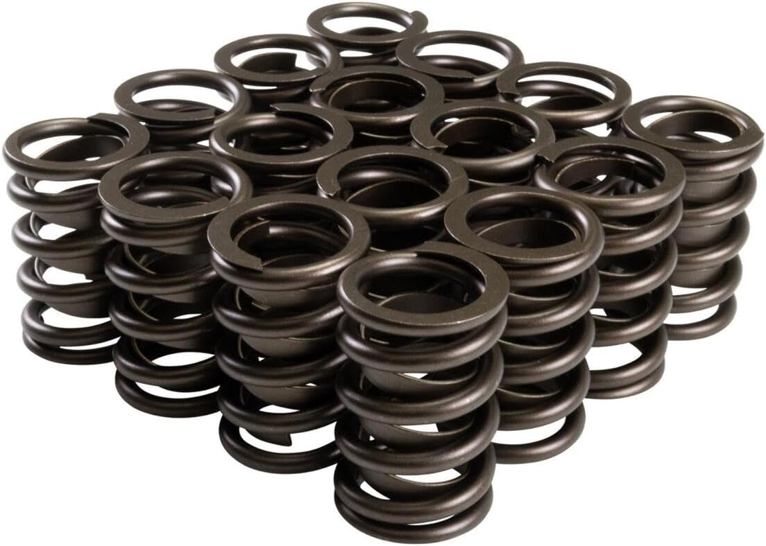 Comp Cams Valve Spring, Single Spring/Damper, 350 lb/in Spring Rate, 1.100 in Coil Bind, 1.440 in OD, Set of 16