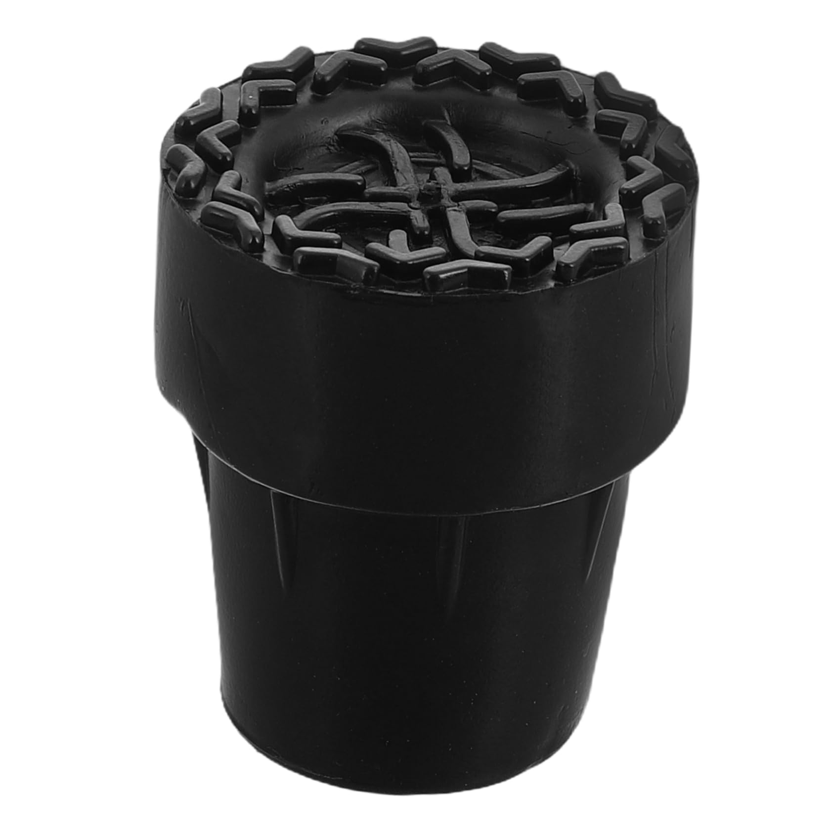 GOOHOCHY Sturdy PVC Crutch Pads Anti Slip Walking Aid Tips Senior-Friendly Cane Accessory Easy to Install Long-Lasting