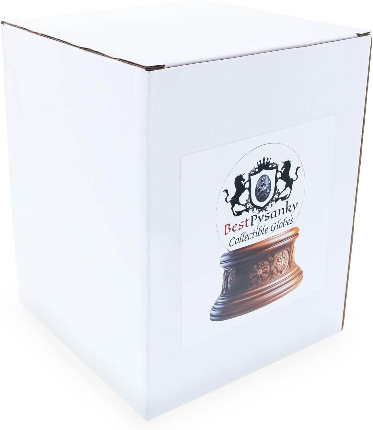 Kittens in a Basket Glass Water Snow Globe