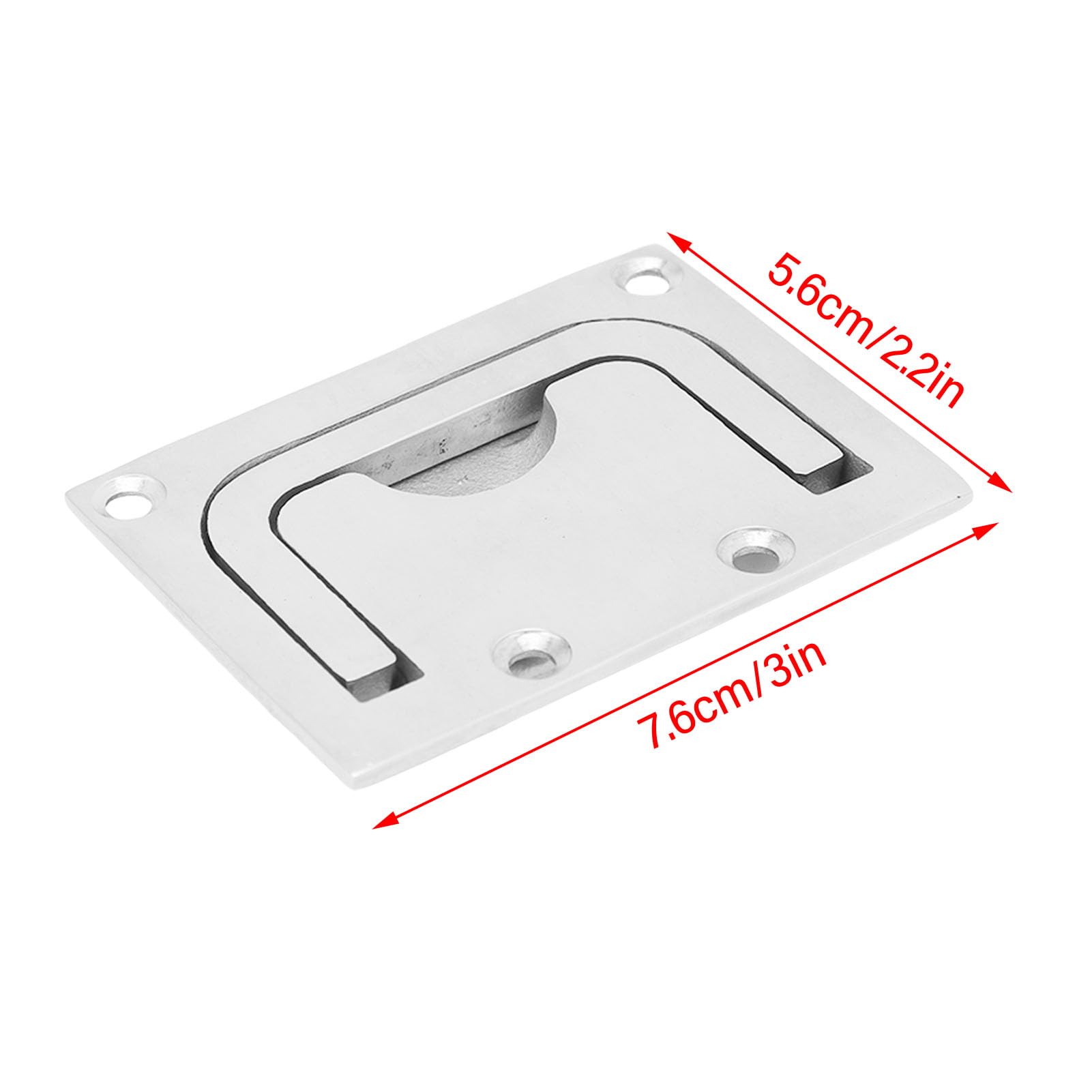 Boat Recessed Flush Mount Lift Handle Ring Pull Ha... – Vicedeal - Foto 2