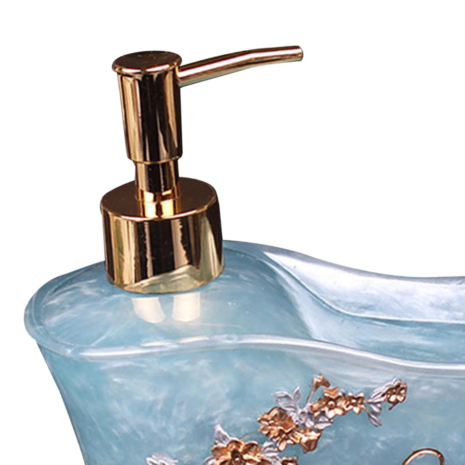 Elegante Dispenser di Sapone per Uso in Cucina E Bagno, Blu