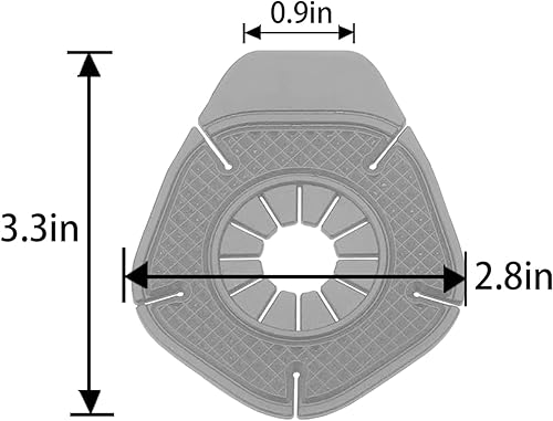 Miniatura 8 de 2 almohadillas de protección para el orificio del brazo del limpiaparabrisas de automóvil, protector de silicona para el agujero del brazo,