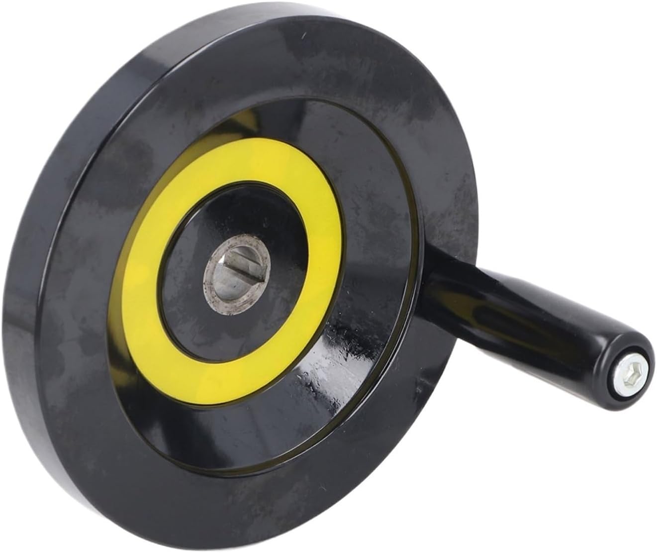 16x160mm Lathe Hand Wheel with Detachable Handle Back Ripple Handwheel for Milling Grinding Machines