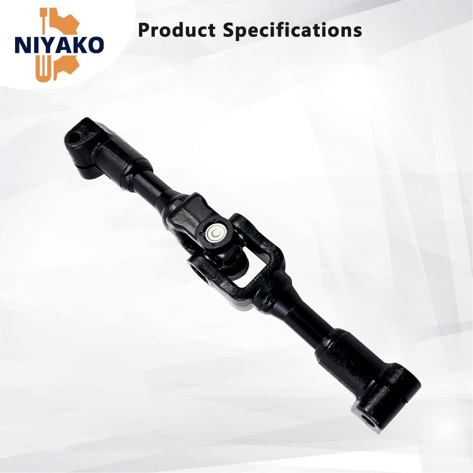 Arbre De Direction Assistée 360 Mm Acier Inox – Colonne De Direction Pour ATV UTV Bike DIY Chine, Robuste & Facile à Monter