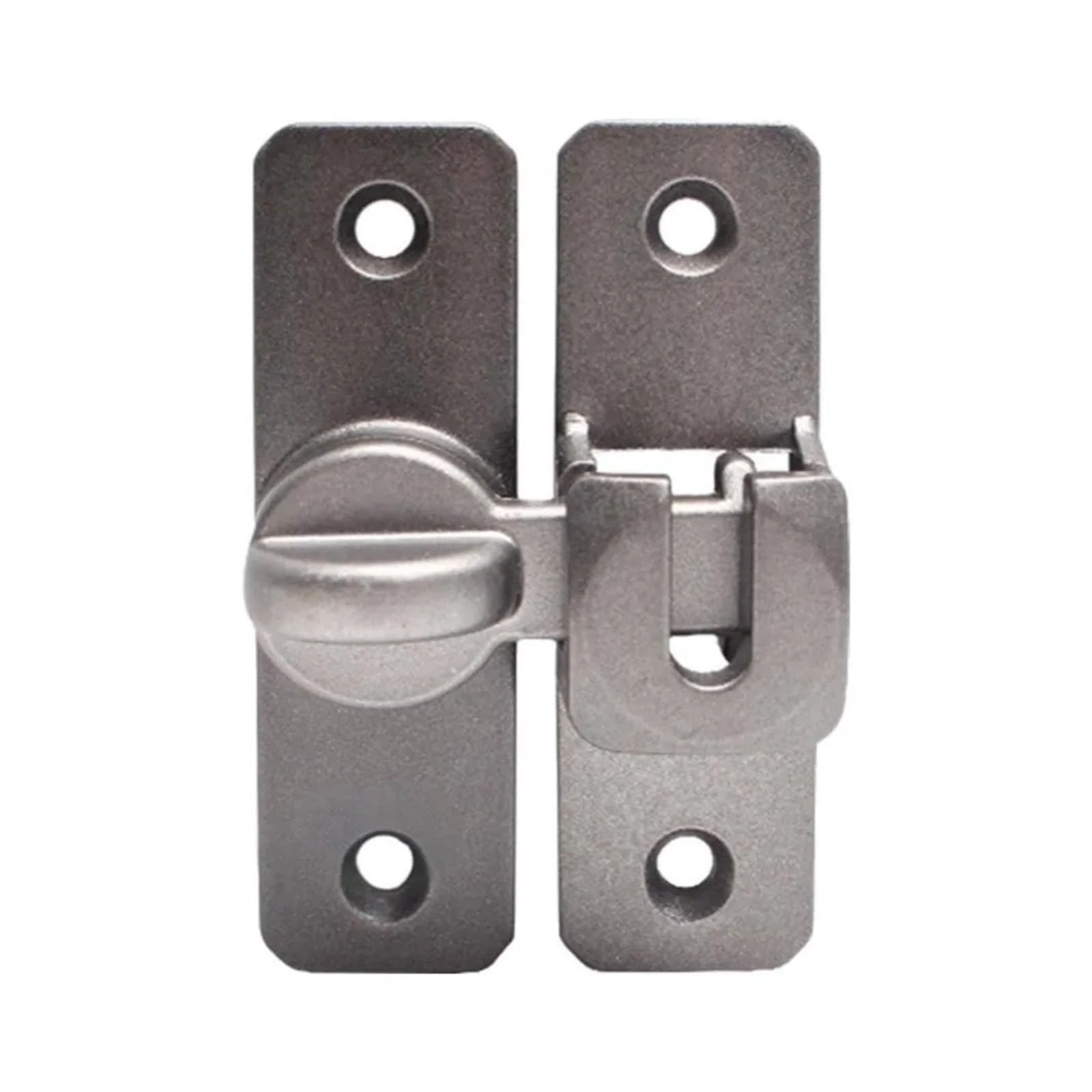 CYJAZNHH Zinc Alloy Sliding Door Lock 90 Degree Flip Latch Bathroom