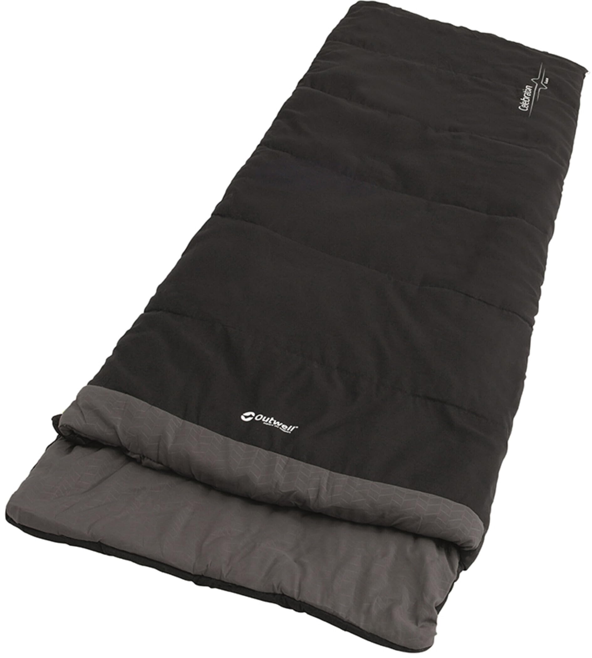 Outwell Celebration Lux, Black, Single, 225 x 80 cm (L x W)