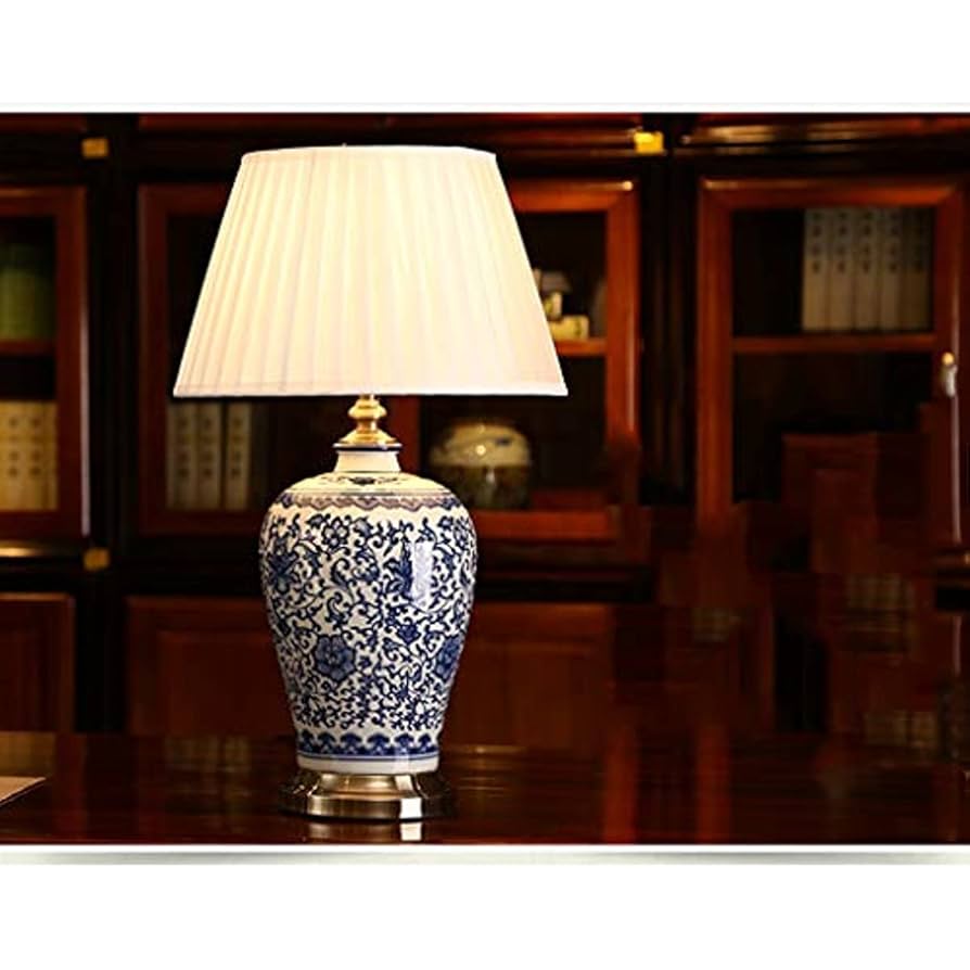 青い陶器のクラシックランプ 3RD CERAMICS｜陶器のペンダントライト - &Eat. by SUU(アンド