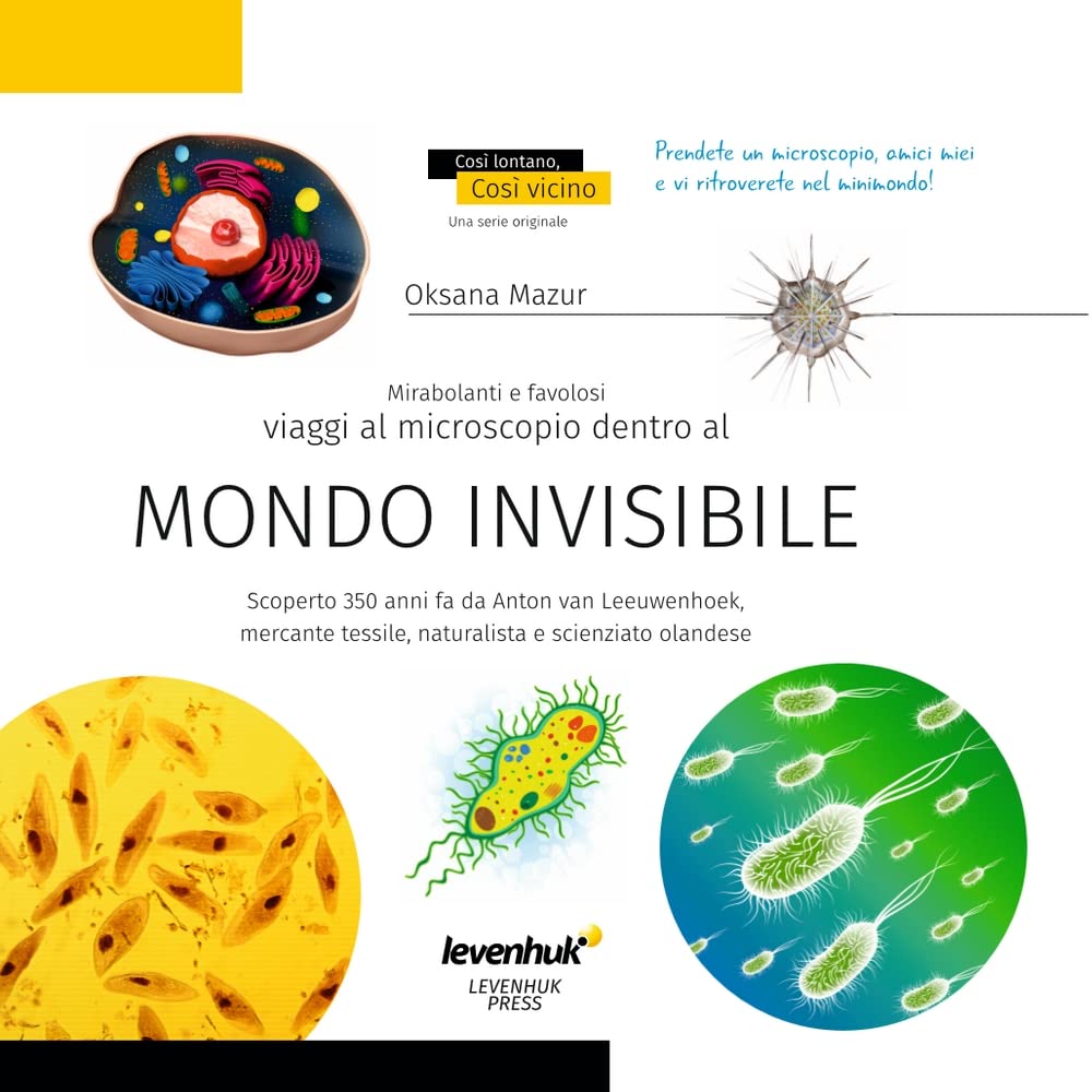 Discovery Nano Polar Microscopio Didattico Digitale, Leggero e Portatile, Per Ragazzi e Principianti, Con Fotocamera Da 0,3 MP e Un Coloratissimo Libro in Italiano, Bianco