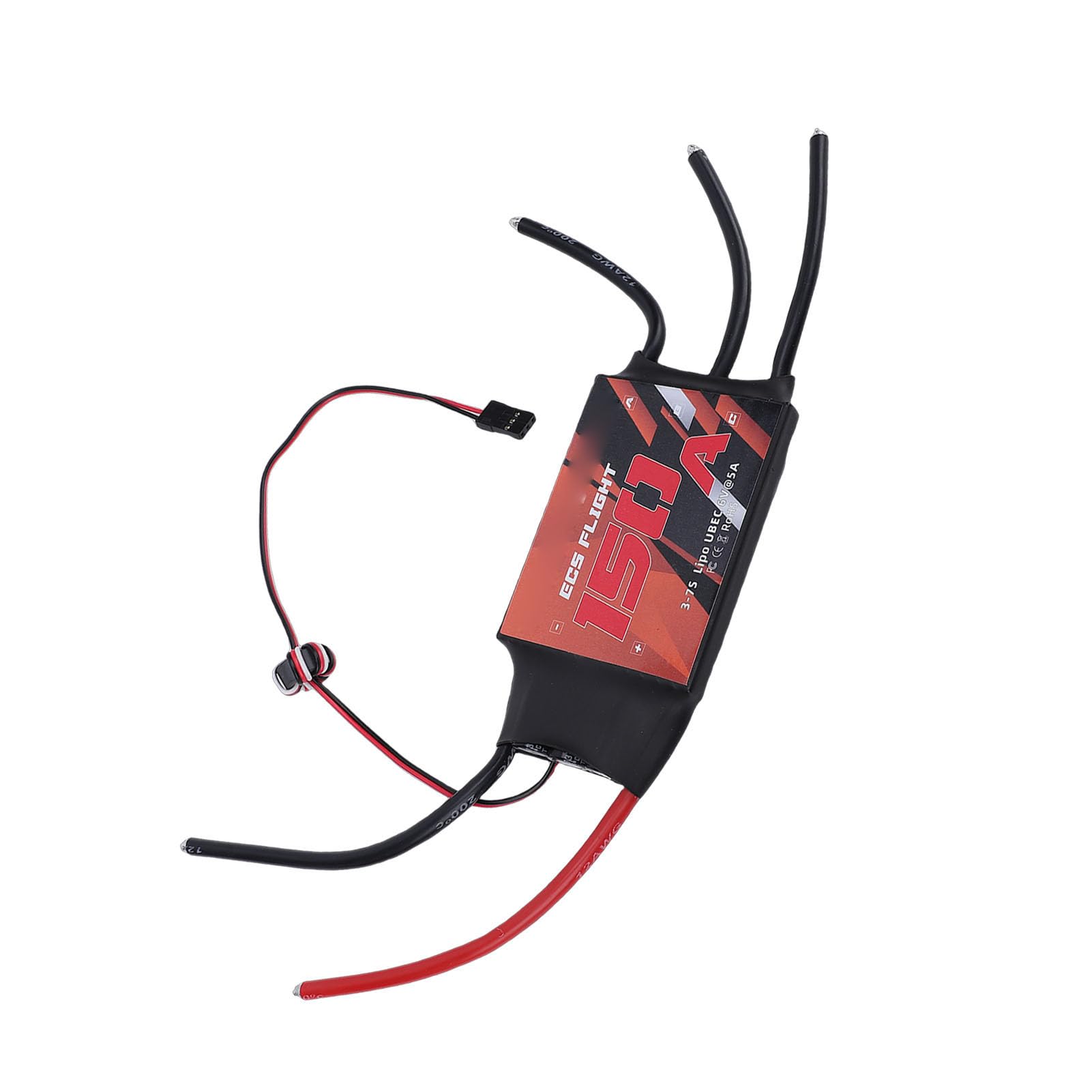 FILFEEL BLHeli_S Bezszczotkowy ESC 150A Ciągły dla 3–7S LiPo — Elektryczny Kontroler Prędkości Typu Open Source dla Stałopłatów, Quadkopterów i Dronów Wielowirnikowych
